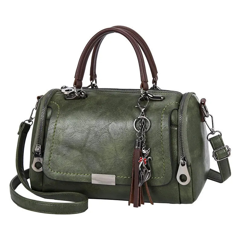 Fade - Tassel Handbag-Elly Rose