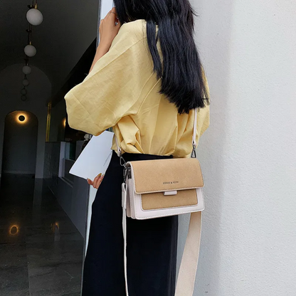 Kristel shoulder bag with practical flap opening-Elly Rose