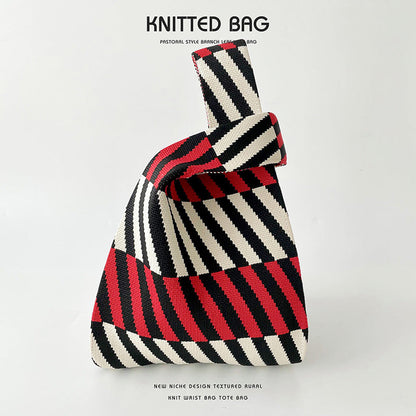 Knitted bag - Wild-Elly Rose