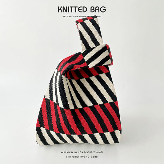 Knitted bag - Wild-Elly Rose