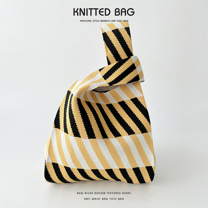 Knitted bag - Wild-Elly Rose