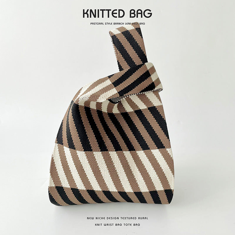 Knitted bag - Wild-Elly Rose