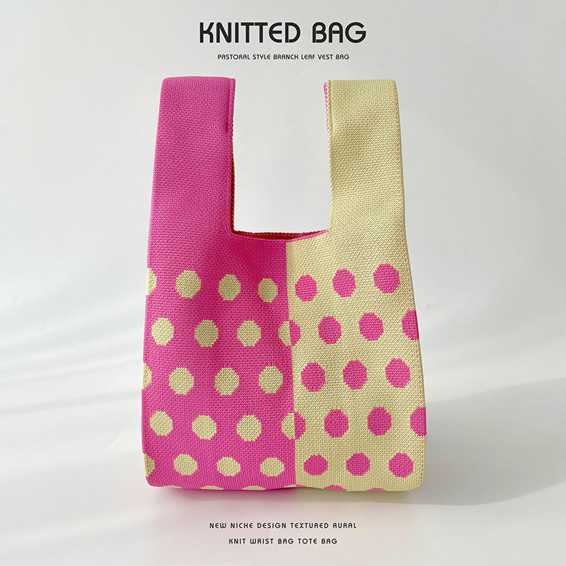 Knitted bag - Dualité-Elly Rose