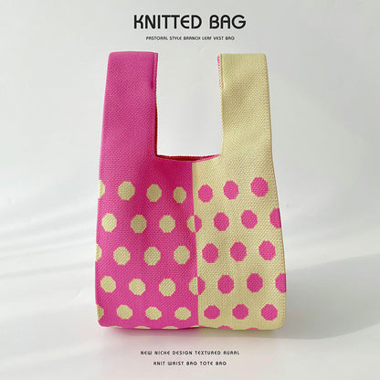 Knitted bag - Dualité-Elly Rose