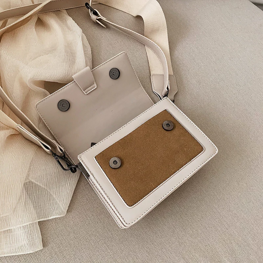 Kristel shoulder bag with practical flap opening-Elly Rose