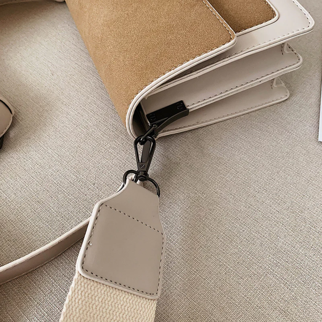 Kristel shoulder bag with practical flap opening-Elly Rose