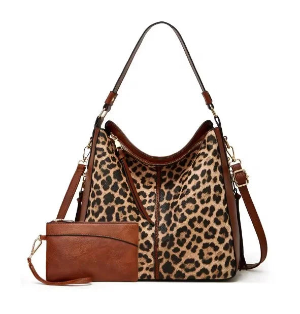 SophistiBag - Retro striped shoulder bag-Elly Rose