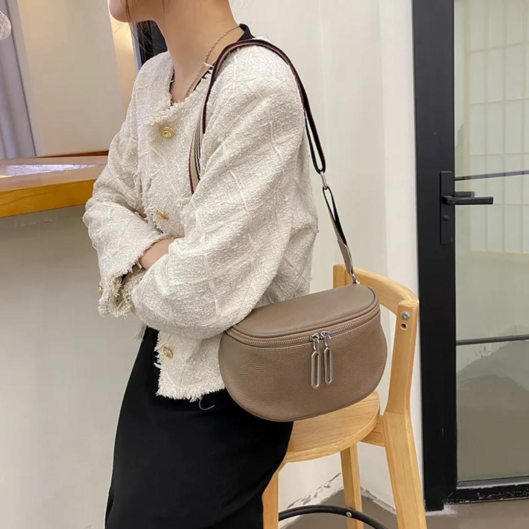 Rosa leather satchel - Cute and trendy-Elly Rose