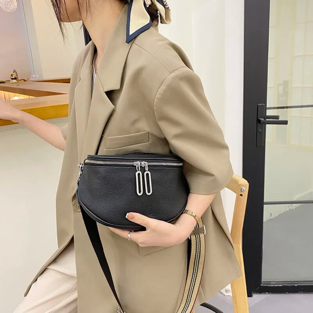 Rosa leather satchel - Cute and trendy-Elly Rose