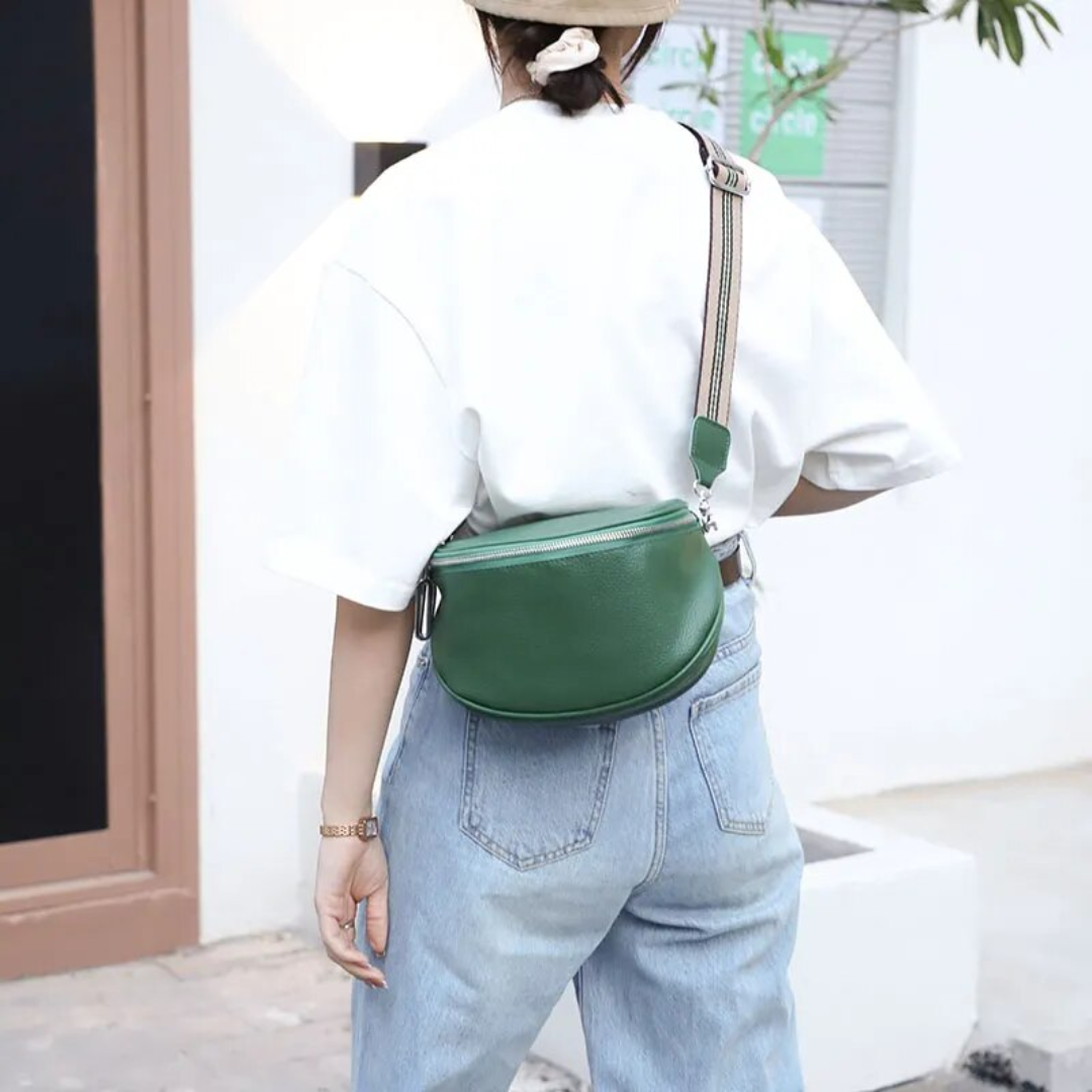 Rosa leather satchel - Cute and trendy-Elly Rose