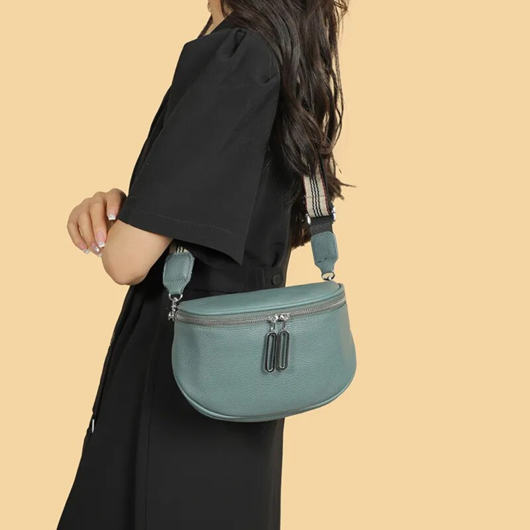 Rosa leather satchel - Cute and trendy-Elly Rose