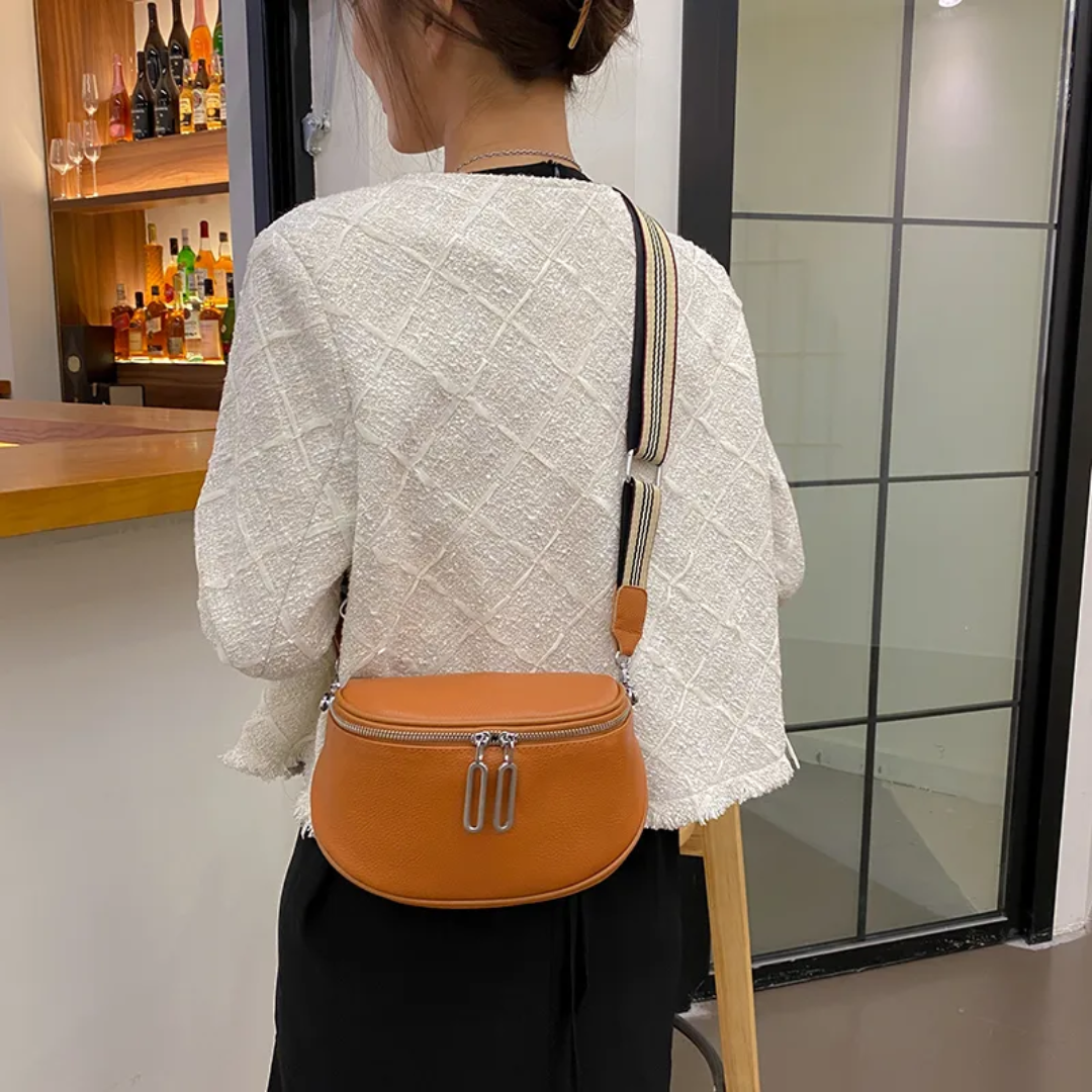 Rosa leather satchel - Cute and trendy-Elly Rose