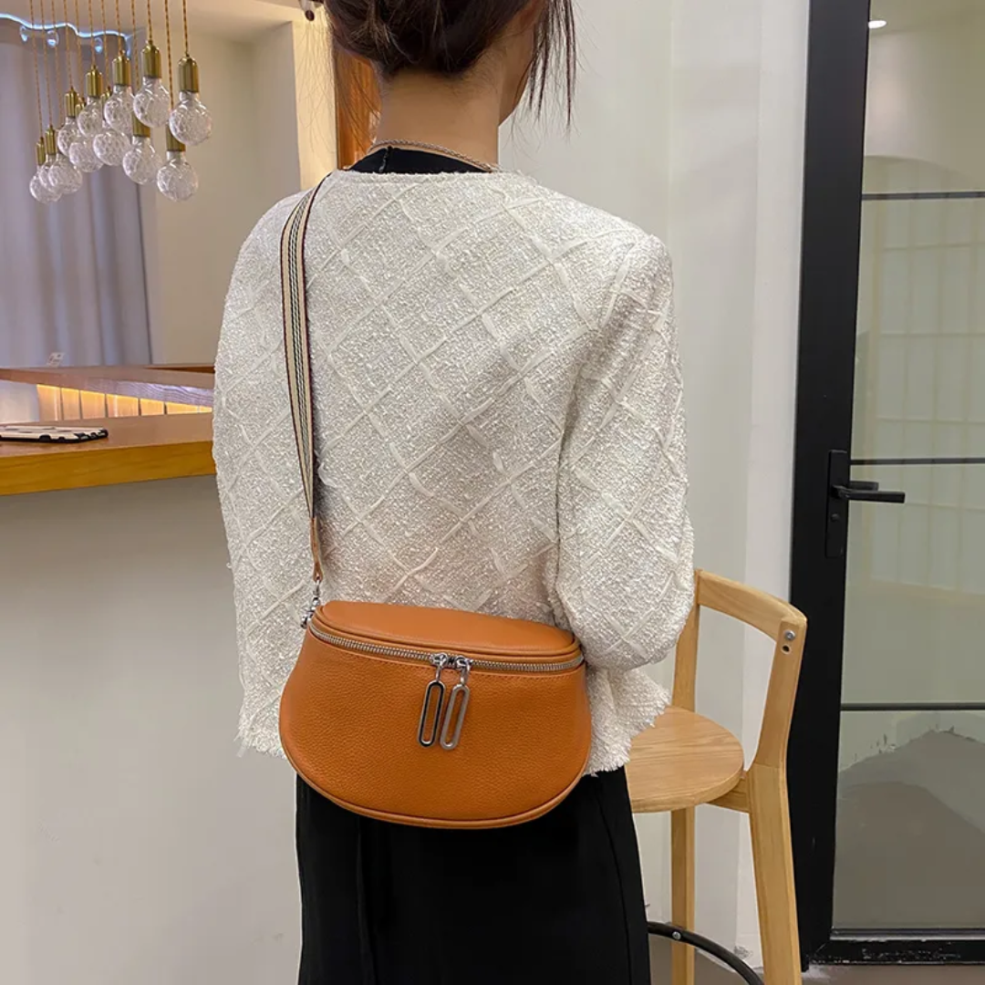 Rosa leather satchel - Cute and trendy-Elly Rose