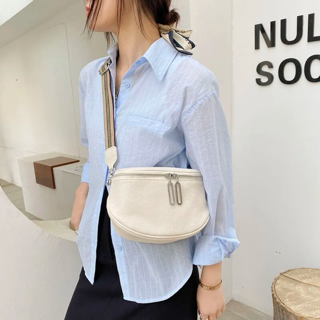 Rosa leather satchel - Cute and trendy-Elly Rose
