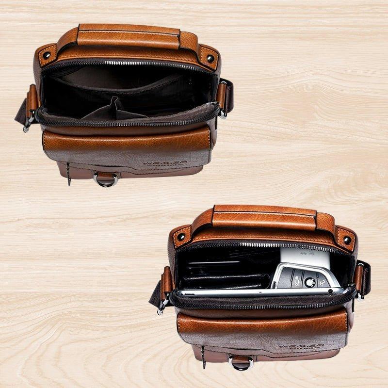 Luxury leather shoulder bag - Jasmith-Elly Rose