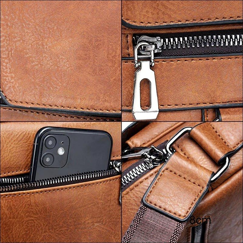 Luxury leather shoulder bag - Jasmith-Elly Rose