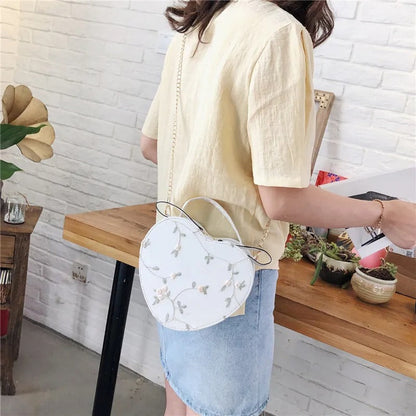 Love - Sturdy heart-shaped shoulder bag-Elly Rose