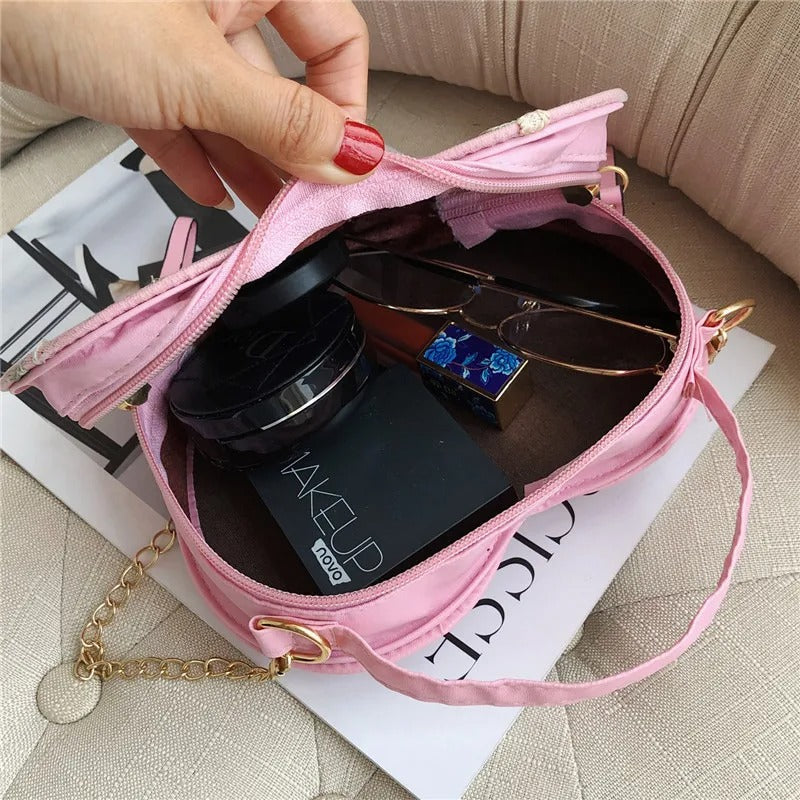 Love - Sturdy heart-shaped shoulder bag-Elly Rose