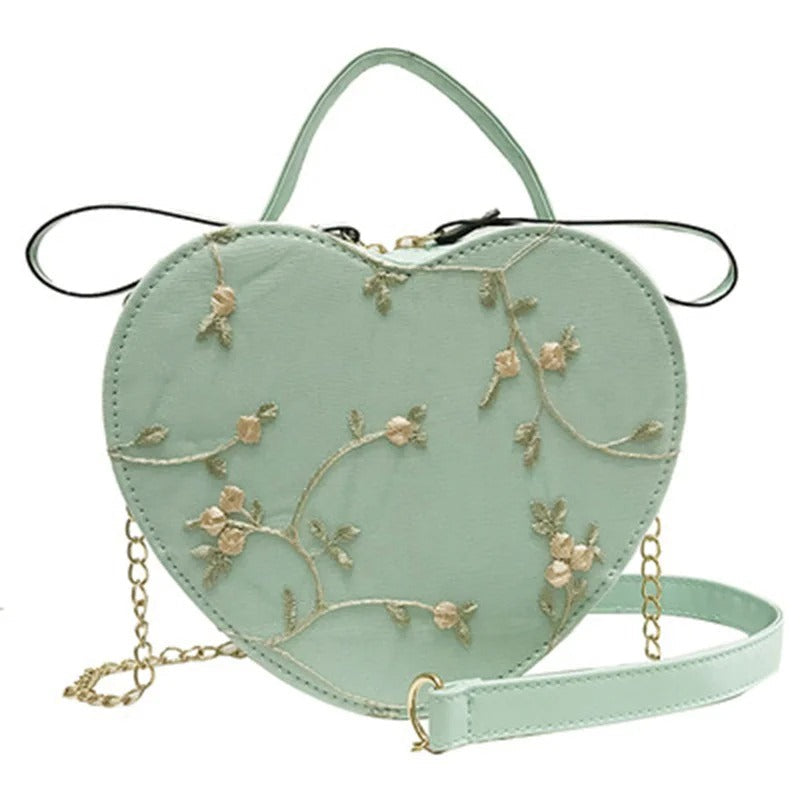 Love - Sturdy heart-shaped shoulder bag-Elly Rose