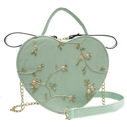 Love - Sturdy heart-shaped shoulder bag-Elly Rose