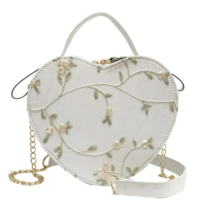 Love - Sturdy heart-shaped shoulder bag-Elly Rose