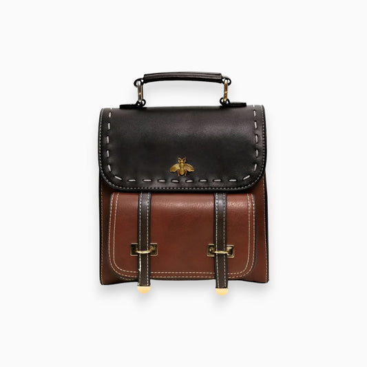 BeeBag - Elegant leather handbag and shoulder bag-Elly Rose