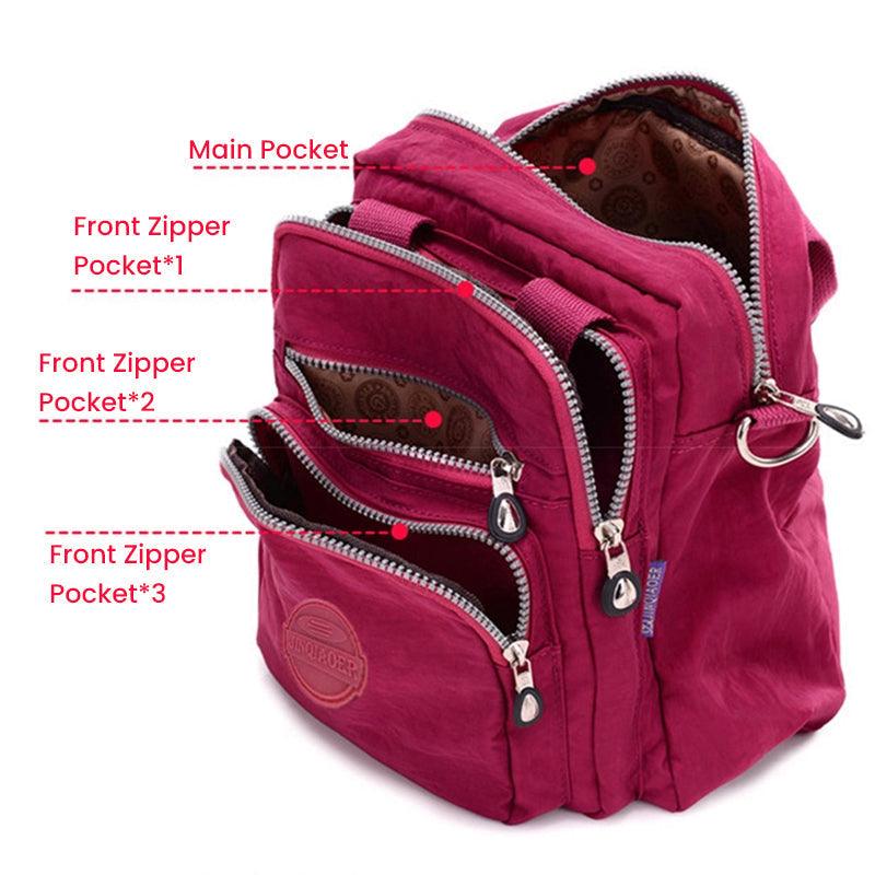 Trendy 4 in 1 shoulder bag for women - Xanic-Elly Rose