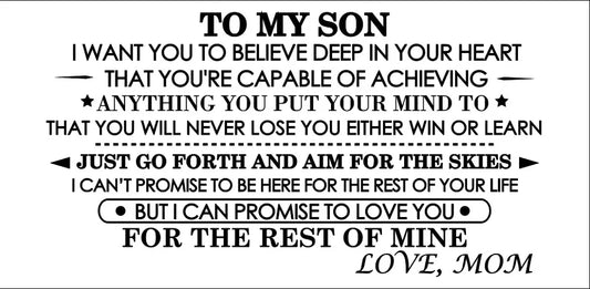 Love - Leather wallet for sons-Elly Rose
