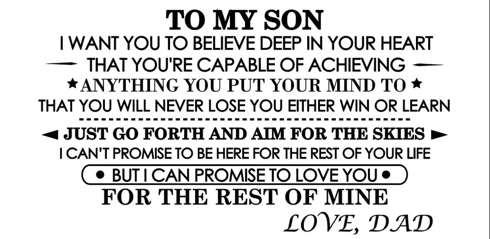 Love - Leather wallet for sons-Elly Rose