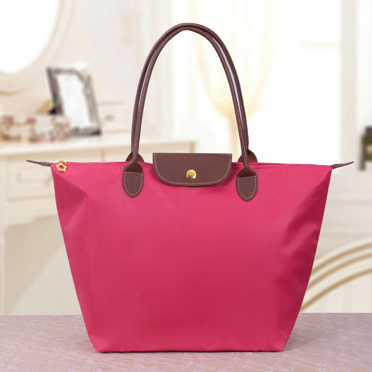 Luxury Oxford shoulder bag-Elly Rose